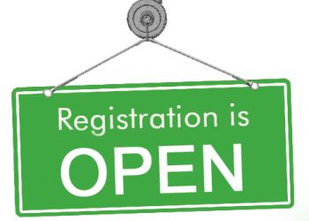 The registration is now OPEN